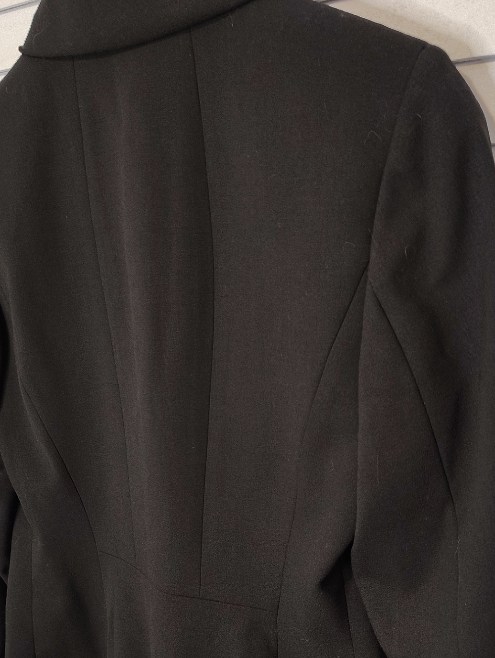 Talbots Black Ruffle-Front Jacket - Picture 9 of 9